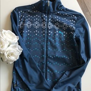 Puma Zip Up Sweater Size xs